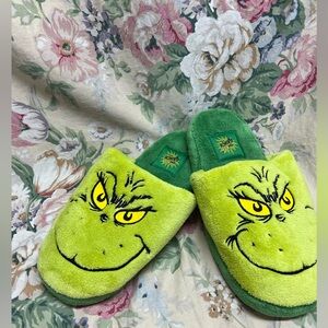 Grinch slide  slippers Xlarge